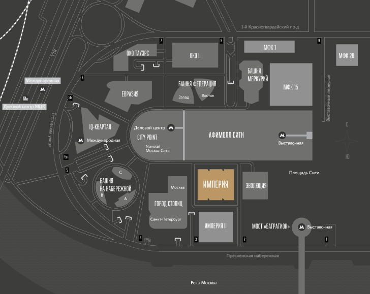 в зону разгрузки-погрузки